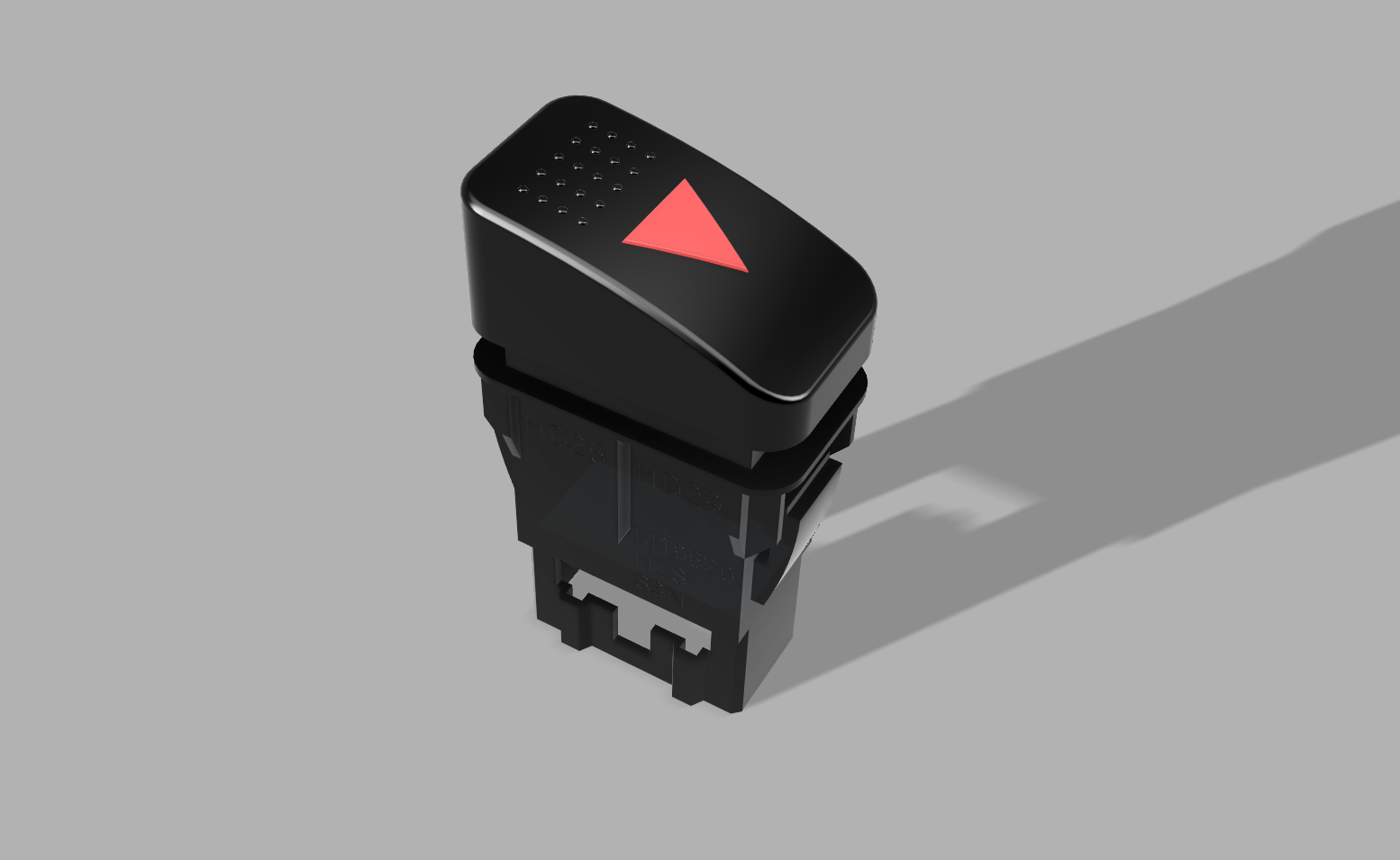 A0005141-第七代，EM2（2001-2005）思域危险灯按钮